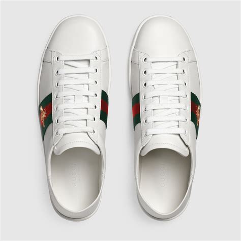 gucci ace leather